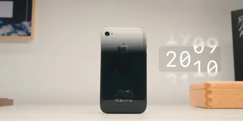Year scroll animation