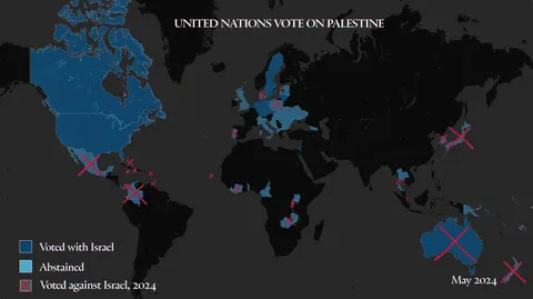 The world is turning on Israel